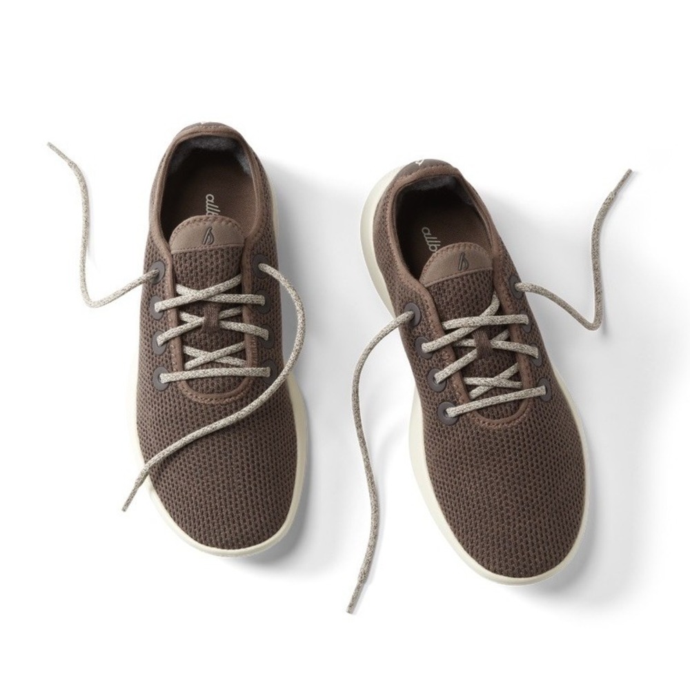 Allbirds Women's 8 Tree Runners Hazy Cocoa Lightweight Breathable Sneakers